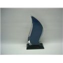 TROFEO METACRILATO AZUL Ref FR138