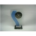 TROFEO CRISTAL PORTAAPLIQUE Ref PL4360-3
