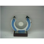 TROFEO CRISTAL PORTAAPLIQUE Ref PL8356