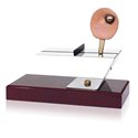 TROFEO PING-PONG MESA  ACERO INOX..Ref-S7-537