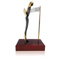 TROFEO VOLEIBOL DE LATON.Ref-S7-581