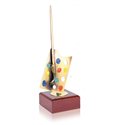 TROFEO PINTURA DE LATÓN.Ref-S7-606