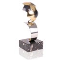 TROFEO FUTBOL DE LATÓN.Ref-S7-669