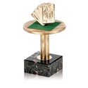 TROFEO LATÓN MESA CARTAS.Ref-S7-675