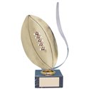 Trofeo rugby balón  varios tamaños.  Ref - BP133