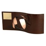 Trofeo hierro oxidado pelota Baloncesto varios tamaños.  Ref - BP1501