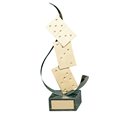 Trofeo domino  varios tamaños.  Ref - BP222
