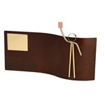 Trofeo hierro oxidado figura Árbitro varios tamaños.  Ref - BP2501