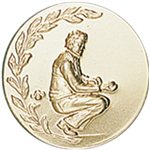 PASTILLA DORADA Ref.f8-CD 50 mm.