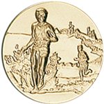 PASTILLA DORADA Ref.f8-CD 50 mm.