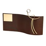 Trofeo hierro oxidado figura Balonvolea varios tamaños.  Ref - BP2506