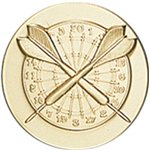 PASTILLA DORADA Ref.f8-CD 50 mm.