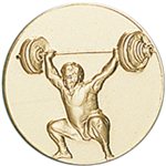 PASTILLA DORADA Ref.f8-LD 25 mm.