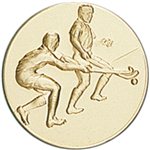 PASTILLA DORADA Ref.f8-LD 25 mm.