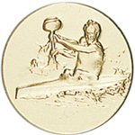 PASTILLA DORADA Ref.f8-LD 25 mm.