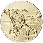 PASTILLA DORADA Ref.f8-LD 25 mm.