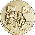 PASTILLA DORADA Ref.f8-LD 25 mm.