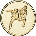 PASTILLA DORADA Ref.f8-LD 25 mm.