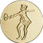 PASTILLA DORADA Ref.f8-LD 25 mm.