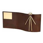 Trofeo hierro oxidado figura Carnaval varios tamaños.  Ref - BP2509