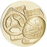 PASTILLA DORADA Ref.f8-LD 25 mm.