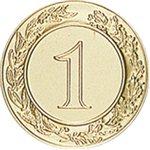 PASTILLA DORADA Ref.f8-LD 25 mm.