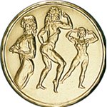 PASTILLA DORADA Ref.f8-CD 50 mm.