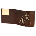 Trofeo hierro oxidado figura Ciclismo varios tamaños.  Ref - BP2511