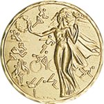 PASTILLA DORADA Ref.f8-CD 50 mm.