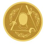 PASTILLA DORADA AUTOADHESIVA Ref.f8-LM