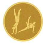 PASTILLA DORADA AUTOADHESIVA Ref.f8-LM