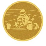 PASTILLA DORADA AUTOADHESIVA Ref.f8-LM