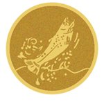 PASTILLA DORADA AUTOADHESIVA Ref.f8-LM