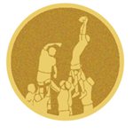 PASTILLA DORADA AUTOADHESIVA Ref.f8-LM