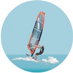 PASTILLA ALUMINIO A COLOR  50 mm. Ref.f8-CG