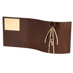 Trofeo hierro oxidado figura Judo varios tamaños.  Ref - BP2524