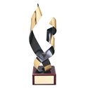 Trofeo artístico varios tamaños.  Ref - BP275