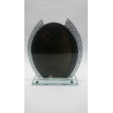 TROFEO CRISTAL NEGRO 21 CM