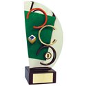 Trofeo billar americano  varios tamaños.  Ref - BP314