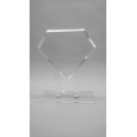 TROFEO METACRILATO 24,5 CM