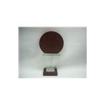 TROFEO PORTA APLIQUES MADERA 29,5 CM