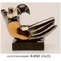 Escultura Hombre   Platino. 16*22