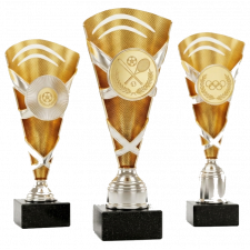 Copa comercial dorada para todo tipo de deportes en Trofeos Marvi