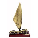 Trofeo vela  varios tamaños.  Ref - BP413