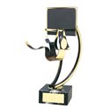 Trofeo figura baloncesto  varios tamaños.  Ref - BP427