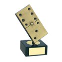 Trofeo ficha domino  varios tamaños.  Ref - BP430