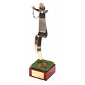 Trofeo lanzador béisbol  varios tamaños.  Ref - BP484