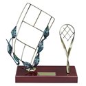 Trofeo raqueta y cancha de tenis  varios tamaños.  Ref - BP509