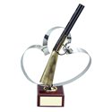 Trofeo tiro escopeta  varios tamaños.  Ref - BP513