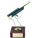 Trofeo tiro pistola  varios tamaños.  Ref - BP514